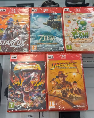 GIOCHI NINTENDO SWITCH 2 NUOVI SIGILLATI
