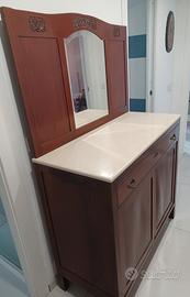 Cassettiera  e specchiera originale anni '30