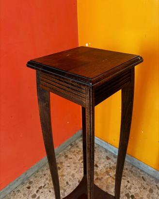 Colonna porta vaso in legno – stile classico