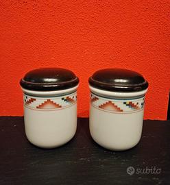 2 Barattoli Villeroy & Boch in ceramica 