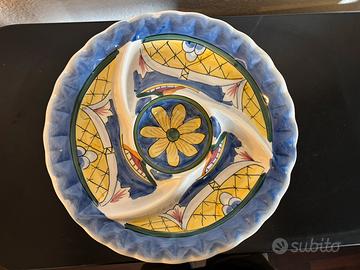 Grande piatto da collezione o antipastiera