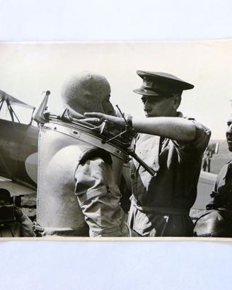 Foto Epoca 1937  Record Stratosferico Mario Pezzi