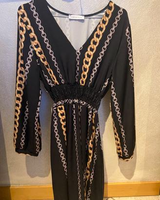 Abito medio con fantasia catena