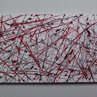 Quadro Arte Moderna Pollock Style