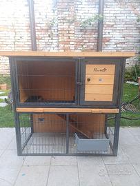 gabbia per conigli  nani