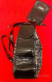 Zainetto Armani fantasia bianco/nero