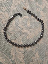 filo di perle in ematite