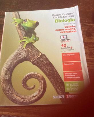 BIOLOGIA Cellula, corpo umano, evoluzione