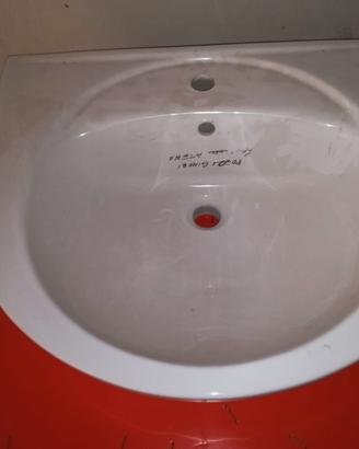 POZZI GINORI LAVANDINO ceramica bianco incasso