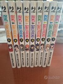 Rent a Girlfriend dal 1 al 9 collezione manga nuov