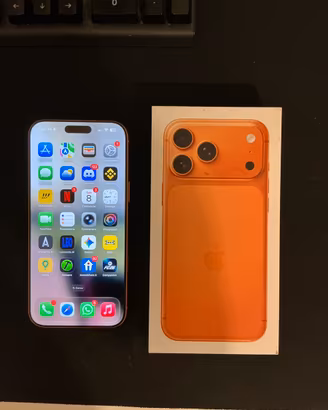Iphone 17 pro max 256gb garanzia 15 mesi