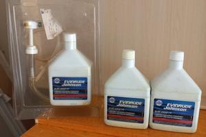 Olio piede motore fuoribordo