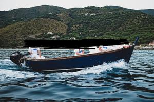 Gozzo vetroresina motore fuoribordo 15cv