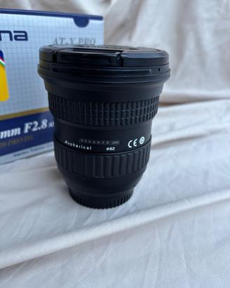 Tokina 11-20mm F2.8 CF attacco nikon