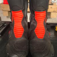 stivali sidi vertigo 2 + tuta top gas in pelle 