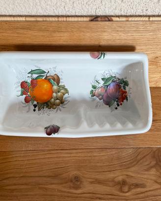 Portasapone doppio cucina; Cidneo; ceramica