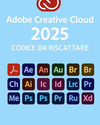 Adobe Creative Cloud All Apps - Abbonamento 2 Mesi