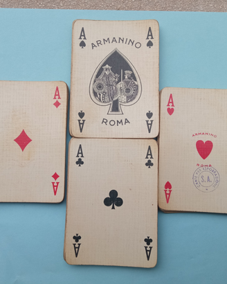 Carte da poker anni 50