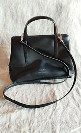 Borsa a mano e a tracolla, nera, Laura Biagiotti