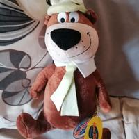 Orso Yoghi peluche nuovo alt. 30 cm