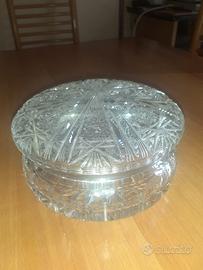 numero due portagioie cristallo vintage 