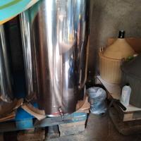 botte acciaio inossidabile 300 l.