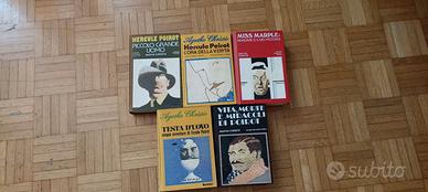 Lotto 5 Libri Agatha Christie - Edizioni Vintage