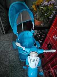 triciclo vespa bimbo