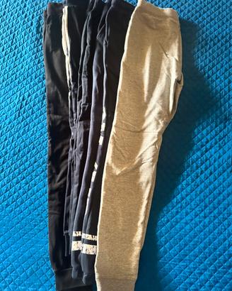 Pantaloni tuta felpati 5 paia - tg. 12 anni - 150