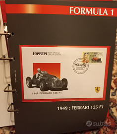 Ferrari collezione ufficiale francobolli