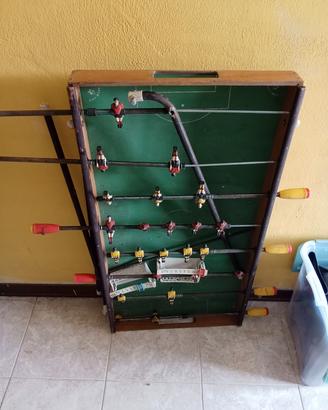 calcio balilla da tavolo