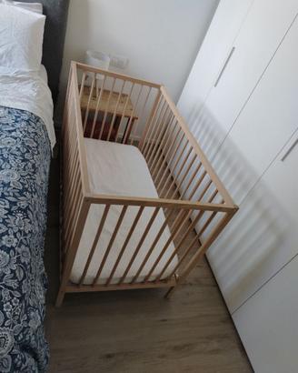 Cullla IKEA SNIGLAR in faggio + materasso