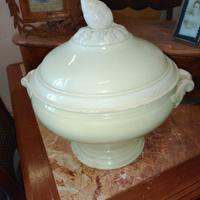 zuppiera in terracotta antica 