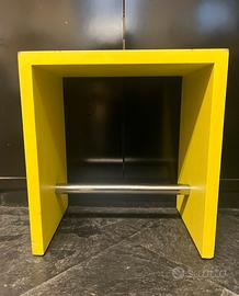 Sgabello, tavolino, Ulmer vintage.