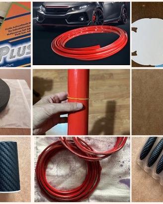 Strisce e profili adesivi per auto moto etc.