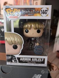 Funko pop Attack on Titan Armin Arlelt