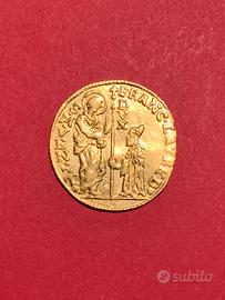 Venezia: moneta zecchino Doge Francesco Loredan