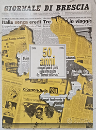GIORNALE DI BRESCIA 50 ANNI DI CRONACA
