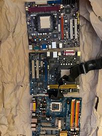 Scheda madre LGA775/AM2 per ricambi