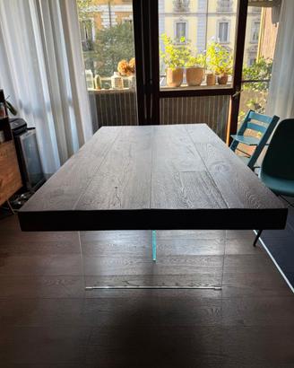 TAVOLO AIR 160X90 FISSO PIANO WILDWOOD SCURO