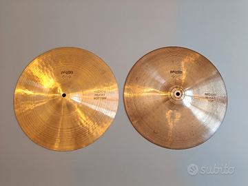 Piatto Paiste 404 Medium Hi-hat 14" (Black Label)