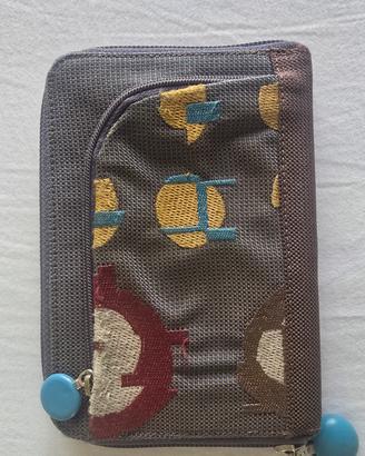 Portafoglio Mandarina Duck , tessuto ricamato