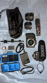 Fotocamera canon eos r10 + kit videomaker