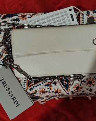 Tracollina portafoglio Griffata. Brand Trussardi. 