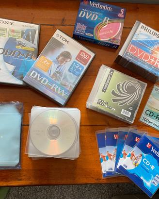 Vari CD-R e DVD-R NUOVI