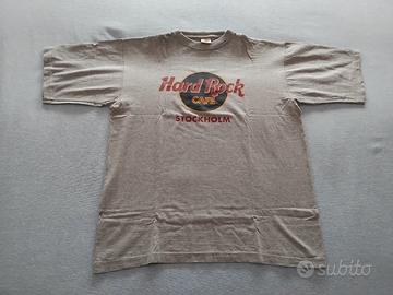 T-shirt Originale Hard Rock Cafè Stockholm Tg. L
