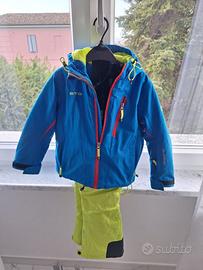 completo da sci bimbo giacca e pantalone
