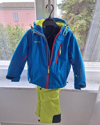 completo da sci bimbo giacca e pantalone