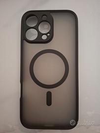 cover iphone 16 pro max + vetrino protettivo 