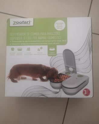 Dispenser temporizzato cibo cane/gatto
